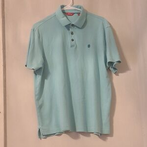 IZOD Men's Light Blue Polo Shirt